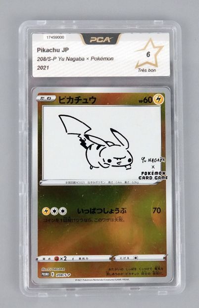 null PIKACHU JP
Yu Nagaba x Pokémon 208/S
Carte Pokémon PCA 6/10