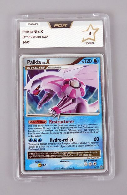 null PALKIA Niv X
Promo DP DP 18
Carte Pokémon PCA 4/10