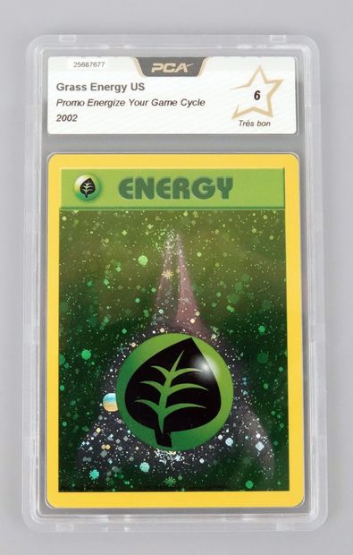 null GRASS ENERGY US
Energize Your Game Cycle 2002 Promo
Pokémon Card PCA 6/10