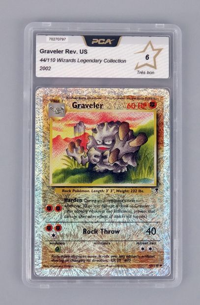 null GRAVELER Reverse US
Wizards Legendary Collection 44/110 block
Pokémon Card PCA...