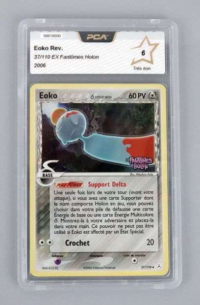 null EOKO Reverse
Ex-Ghost Block Holon 37/110
Pokémon Card PCA 6/10