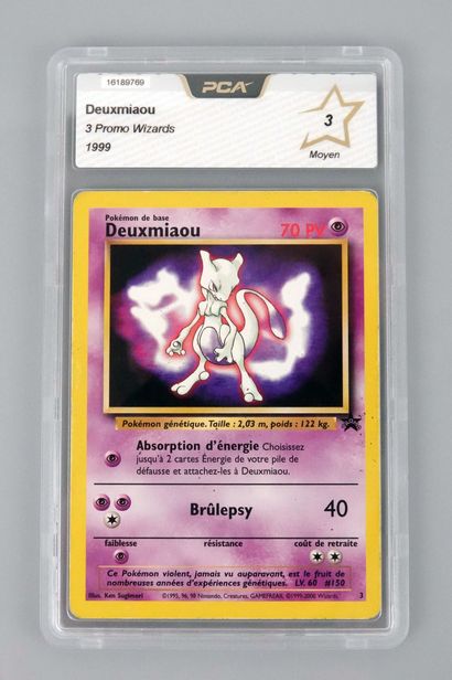 null DEUXMIAOU
3 Promo Wizards
Pokémon Card PCA 3/10