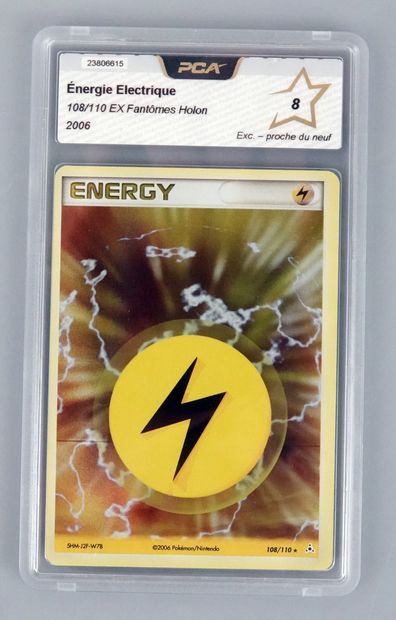 null ELECTRICAL ENERGY
Ex-Ghost Block Holon 108/110
Pokémon Card PCA 8/10