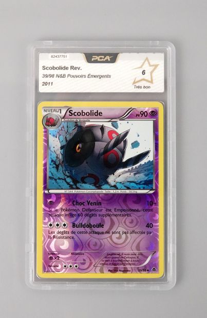 null SCOBOLIDE Reverse
NB Block Emerging Powers 39/98
Pokémon Card PCA 6/10