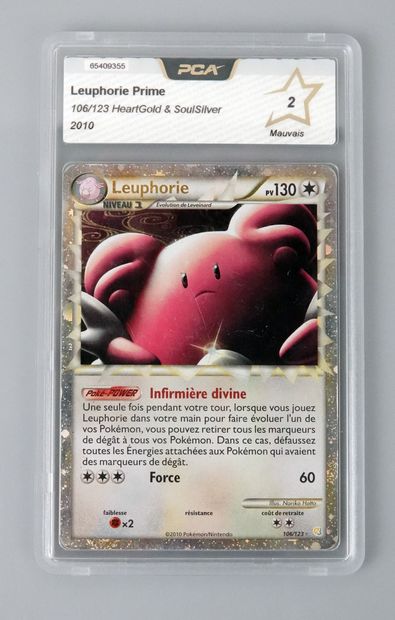 null LEUPHORIE Prime
Block HS 106/123
Pokémon card PCA 2/10