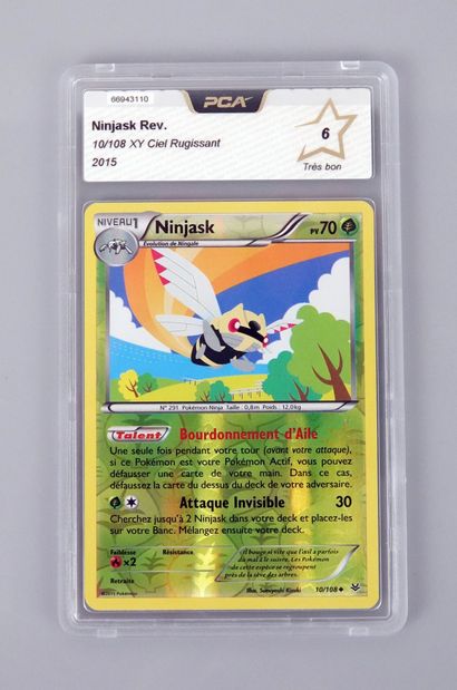 null NINJASK Reverse
Bloc XY Ciel Rugissant 10/108
Carte Pokémon PCA 6/10