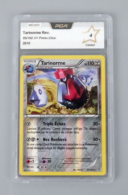 null TARINORME Reverse
Bloc XY Primo Choc 95/160
Carte Pokémon PCA 4/10