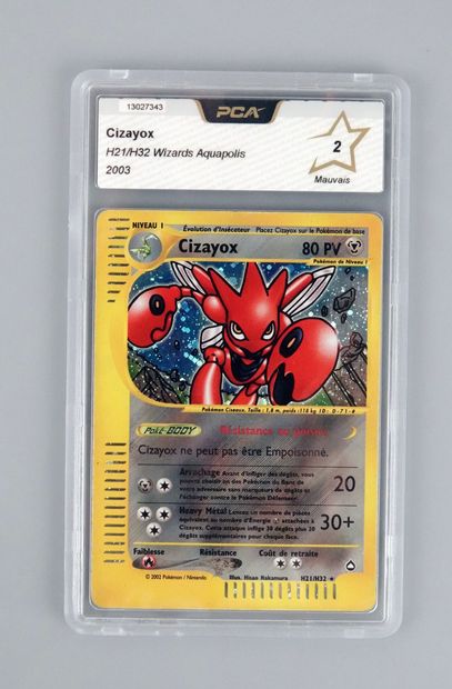 null CIZAYOX
Wizards Aquapolis Block H21/H32
Pokémon Card PCA 2/10