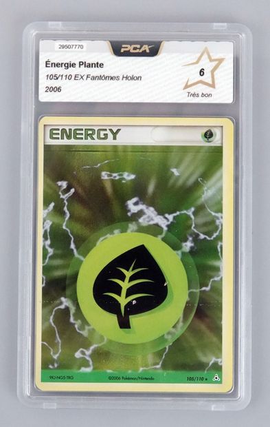 null PLANT ENERGY
Ex-Ghost Block Holon 105/110
Pokémon card PCA 6/10