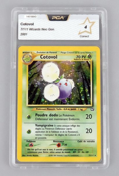 null COTOVOL
Bloc Wizards Neo Genesis 7/111
Carte Pokémon PCA 4/10