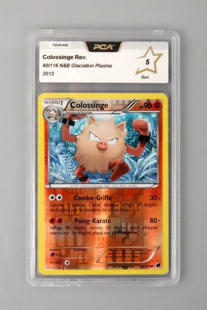 null COLOSSINGE Reverse
NB Block Plasma Glaciation 60/116
Pokémon Card PCA 5/10