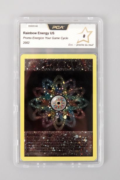 null RAINBOW ENERGY US
Promo Energize Your Game Cycle 2002
Carte Pokémon PCA 8/1...