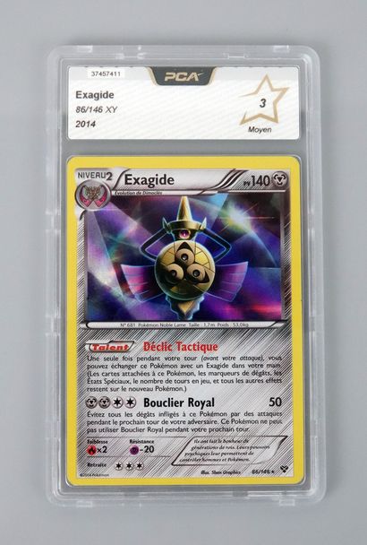 null EXAGIDE
XY Block 86/146
Pokémon Card PCA 3/10