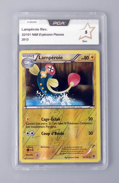 null LAMPEROY Reverse
NB Block Plasma Explosion 32/101
Pokémon card PCA 5/10