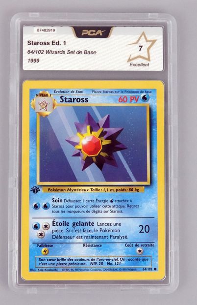 null STAROSS Ed 1
Wizards Block Basic Set 64/102
Pokémon Card PCA 7/10