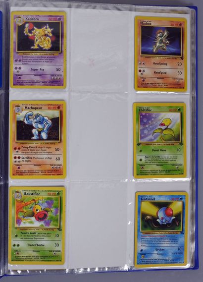null BLOCK WIZARDS
Binder with a collection of about 150 cards (energies not counted)...
