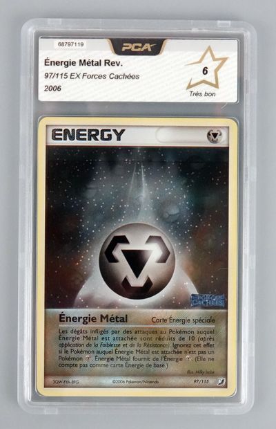 null ENERGIE METAL Reverse
Hidden Forces Ex Block 97/115
Pokémon Card PCA 6/10
