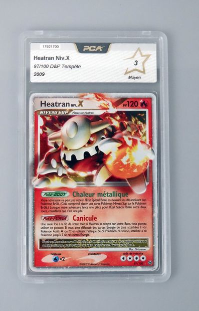 null HEATRAN Level X
Diamond Block and Storm Pearl 97/100
Pokémon card PCA 3/10