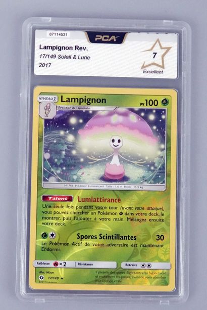 null LAMPIGNON Reverse
Bloc Soleil et Lune 17/149
Carte Pokémon PCA 7/10