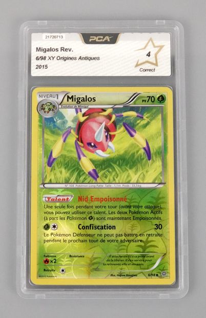 null MIGALOS Reverse
XY Antique Origins Block 6/98
Pokémon Card PCA 4/10