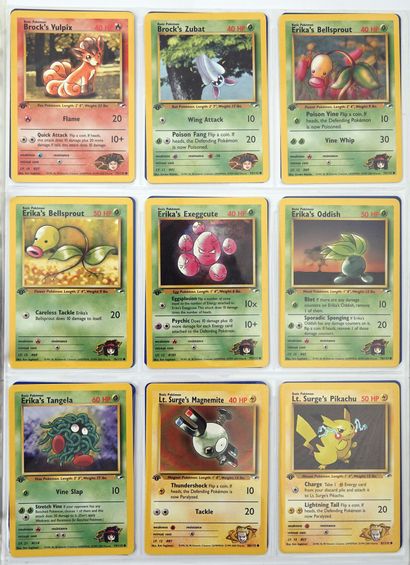 null GYM HEROES
Wizards Block
Set of rare, uncommon and common cards, all in Ed 1...