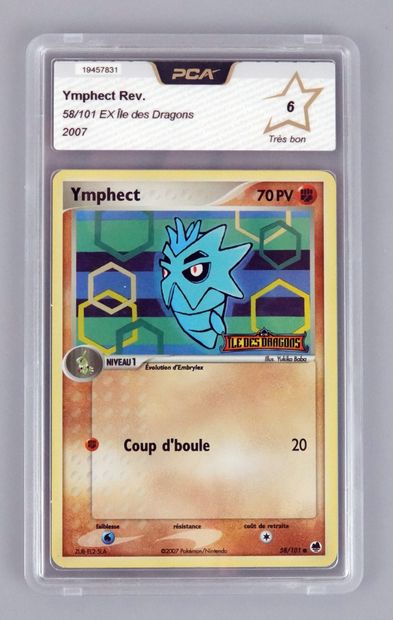 null YMPHECT Reverse
Bloc Ex Ile des Dragons 58/101
Carte pokémon PCA 6/10