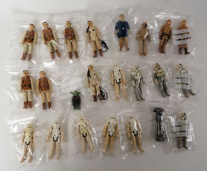 null STAR WARS
Kenner
Ensemble de figurines éditées pour la sortie du film L’Empire...