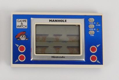 null MANHOLE
Game and Watch
1983 modèle NH 103
Bon état, jeu non fonctionnant