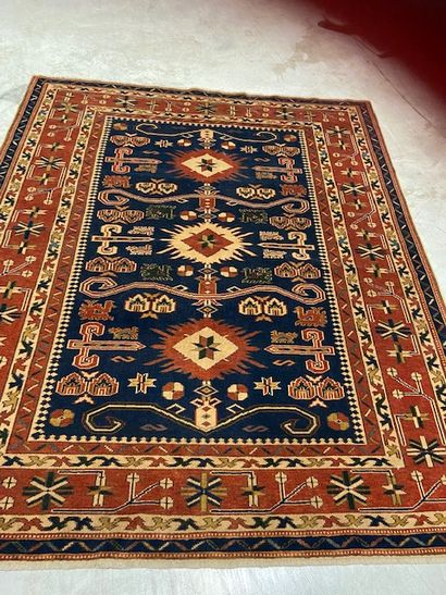 null Derbent carpet (warp, weft and wool pile), Caucasus, second half of the 20th...