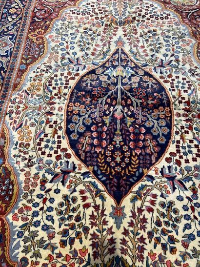 null Tebriz carpet (cotton warp and weft, wool pile), Northwest Persia, circa 1940-1950

Dimensions...