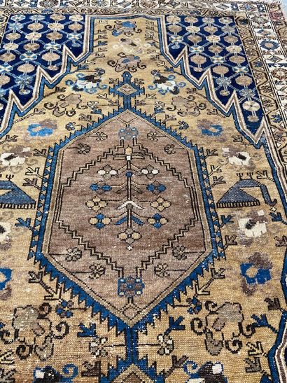 null Mazlagan carpet (cotton warp and weft, wool pile), Northwest Persia, ca. 1930-1950

Dimensions...