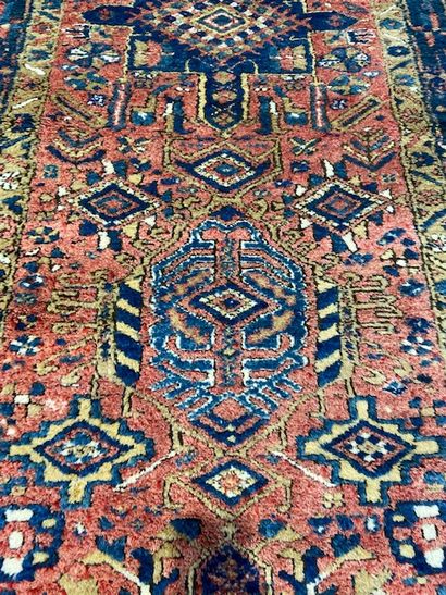 null Tapis Karadja (chaîne et trame en coton, velours en laine), Nord-ouest de la...