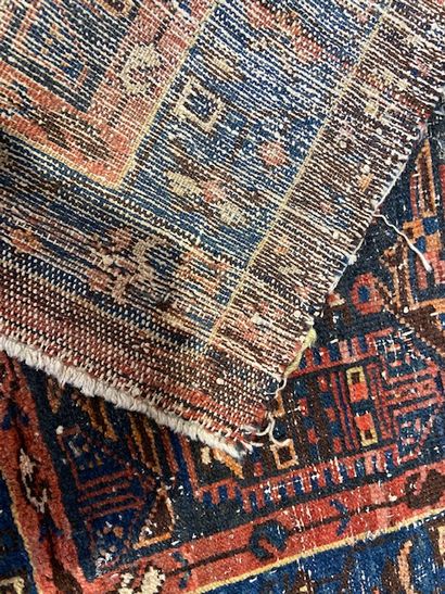 null Hamadan carpet (cotton warp and weft, wool pile), Northwest Persia, ca. 1940-1950

Dimensions...