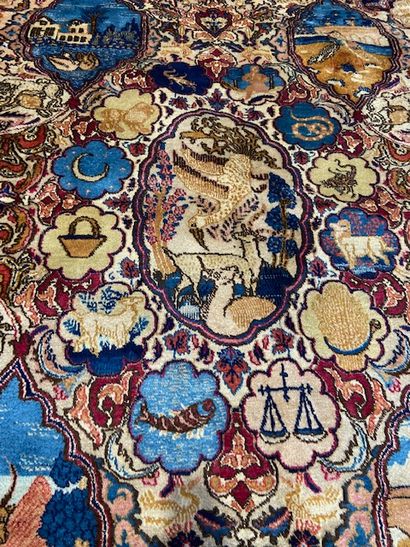 null Tebriz carpet (cotton warp and weft, wool pile), Northwest Persia, circa 1940

Dimensions...