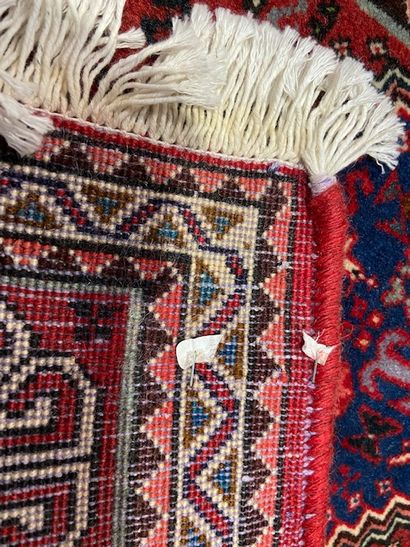 null Bidjar carpet (cotton warp and weft, wool pile), Northwest Persia, circa 1930-1950

Dimensions...