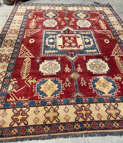 null Derbent carpet (warp, weft and wool pile), East Caucasus, second half of the...