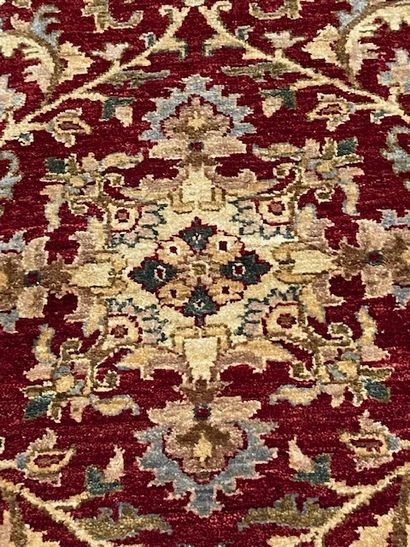 null Afghan carpet (warp, weft and wool pile), second half of the 20th century

Dimensions...