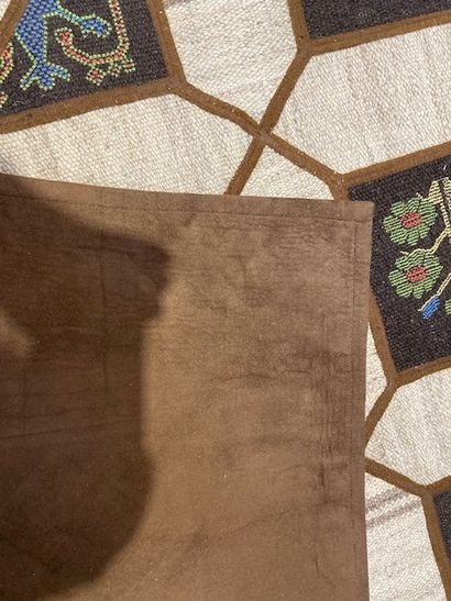 null Tapis d’Afrique du Nord (chaîne, trame et velours en laine), seconde moitié...