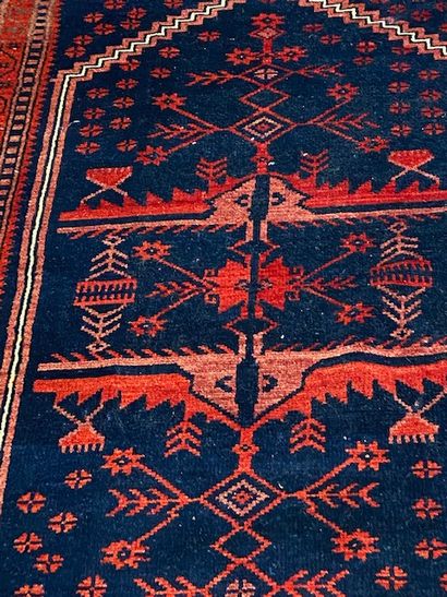 null Tapis Atchibedir (chaîne, trame et velours en laine), Ouest de la Turquie, vers...