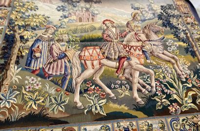 null Two riders
Aubusson, Xth century

Dimensions : 183 x 224 cm
