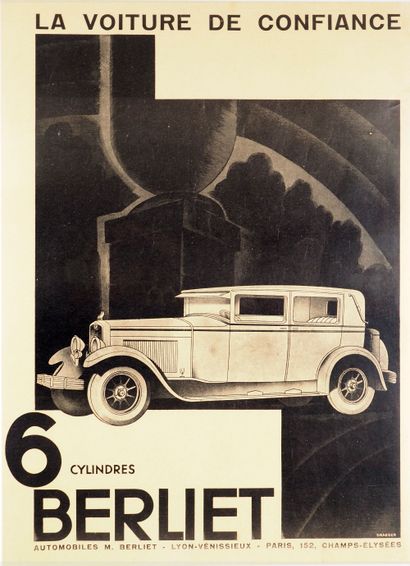 null Berliet
Original poster without canvas by Dry Draeger
82 x 60 cm
Condition B,...