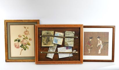 Handle of framed pieces and canvases