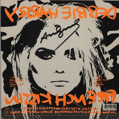 null Andy Warhol, d'après
Album "French Kissin Debbie Harry", pressage 1986
Porte...