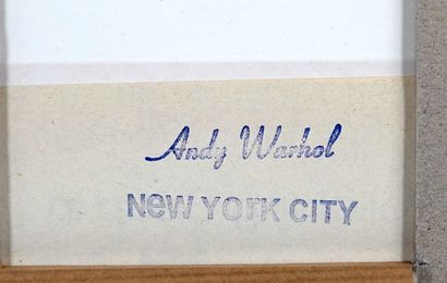 null Andy Warhol, d'après
Brillo soap pads
Impression offset
Cachet à sec en bas...