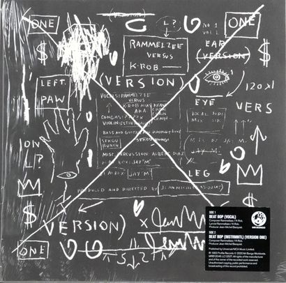 null Jean Michel Basquiat, d'après
Beat Bop
Impression sur disque vinyle 33 tours...