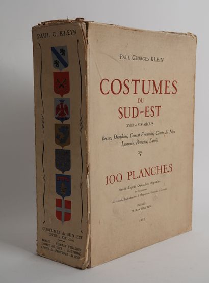 null Paul Georges Klein, Costumes du Sud-Est au XVIIIe et XIXe siècles
100 planches...