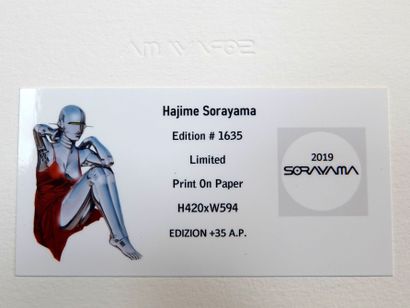 null Hajime Sorayama, d'après
Sexy Robot
Impression sur papier portant une signature...