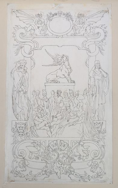 Félicien Rops (1833-1898)
Frontispiece for...