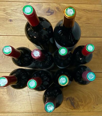 null ..9 bottles and 2 magnums BORDEAUX DIVERS .

Expert Ambroise de Montigny - ...