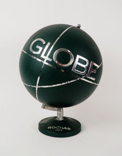 null Rochas Paris, 
Globe publicitaire des années 1990
H. 39 cm